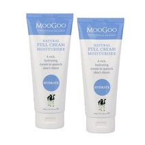 무구 MooGoo Full Cream Moisturiser 풀 크림 모이스처 바디크림 200g, 2팩