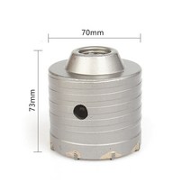 벽커팅 160-450mm SDS 최대 생크 30-160mm 콘크리트 구멍 톱 전기 코어 드릴 비트 시멘트 벽 튜브 스톤, 70mm, 10 70mm