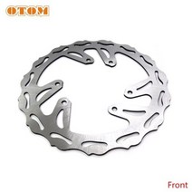 OTOM오토바이 브레이크 디스크 고탄소 크롬 스틸 전면 및 후면 240mm 플랜지 혼다 CRF250R CRF250X CRF450R450X, Front Brake Disc