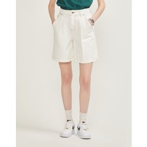 23SS 화이트 원턱 데님 쇼츠 HSPA3B381WT