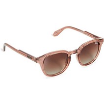 Quay Womens Walk On Polarized Sunglasses, Coffee Brown Fade Lens