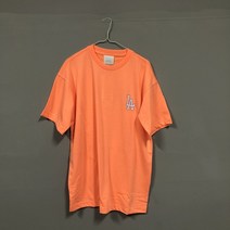 [정품♡] 엠엘비 네온아트 베이직 오버핏 반팔 티셔츠 LA다저스 오렌지 31TSN5031-07O