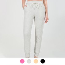 GRSOEZO 새 루즈핏 주름잡기 잠금장치 웜 요가 헬스팬츠 캐주얼 밴딩 웨이스트 팬츠녀