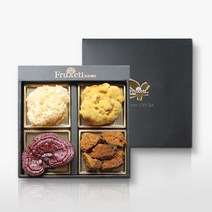 [쁘르떼띠] 명품버섯4종세트(흰목이1개+상황버섯35g+영지버섯1개+차가버섯75g), 1BOX