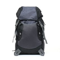 트레킹 파우치 등산 가방 40L 블랙 가벼운 스포츠 방수 배낭 여행 백팩 경량 백패킹 소형 등산용 약초 베낭, 상세 참조