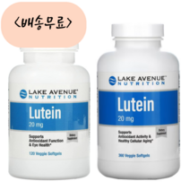 레이크에비뉴 루테인 20MG 120개입 360개입, 1개