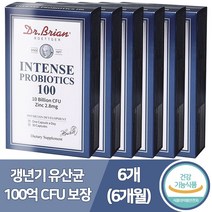 [설선물]갱년기유산균 여성 YT1 유산균 100억 모유 프리미엄 특허균주 dds 1 추천 사은품증정, 30캡슐, 6개