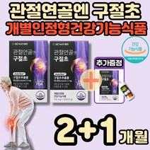 2+1 관절연골엔 구절초 추출물 식약처인증 GC녹십자웰빙 우슬등복합추출물 녹십자 관절연골구절초 리나린 함유 3개월분 사은품 멜라트리약통 증정