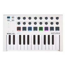 ARTURIA MiniLab MKII USBMIDI 키보드 컨트롤러 번들 소프트웨어 포함