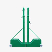 이동식 배드민턴 지주대 족구지주대 높이조절가능, 초록