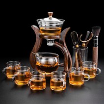 홍차잔 세트 다도 세트 마시는 차 우리는 도구 티 손쉬운 다기, 6번, 6번