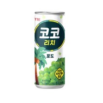 칠성 탕비실 손님대접 가족간식 코코리치 포도 주스 과즙음료 과일주스 생과일 240ML 30개, 9세트