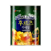 이츠웰 후르츠칵테일 850g 과일 통조림 빙수 화채, 7개