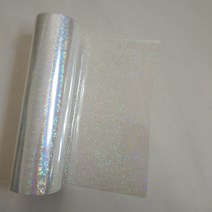 홀로그램 호일 투명 작은 원형 Y06 스탬핑 핫 프레스 용지 또는 플라스틱 열 필름, 64cm x 120m_One Size, 64cm x 120m_One Size, 64cm x 120m