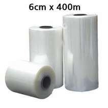 PVC 원통형 수축비닐 0.03mm 40cm x 400m 1롤수축필름 수축 PVC수축필름 PVC수축 수축포장
