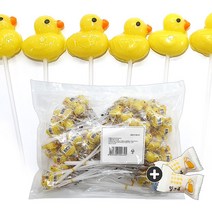 오리모양 막대사탕 롱스틱캔디(120개입) 1봉(밀크츄 2봉포함), 9g, 120개