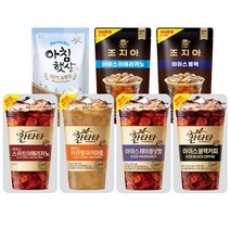 아이스 파우치 액상 커피 230 10팩 칸타타 아메리카노 헤이즐넛 카라멜마키야또 블랙 편의점 옵션, 칸타타 카라멜마키아토 230ml 10