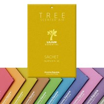 인터바겐 아로마스퀘어 사쉐 트리 방향제 옷장 실내 차량용 걸이형 행낭 디퓨저, 릴리움 L(20g)