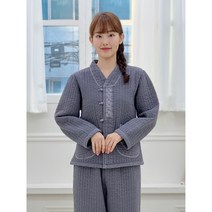 여성용 자수문양 누비 상의 단품 여자 생활한복 계량 한복 여성 개량