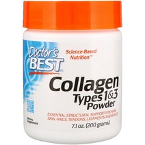서플리먼트 닥터스 베스트(Doctors Best) Doctors Best 닥터스 베스트 Collagen 콜라겐 Types 1 3 Powder, 원 사이즈_원 컬러, One Size_One Color, 상세 설명 참조0
