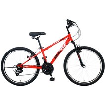 [삼천리자전거/하운드] 시애틀MT 20인치 주니어 자전거 7세 이상부터 기어 21단 115cm부터 두발 자전거, 미조립박스, 레드
