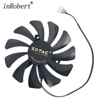 Zotac Nvidia GTX1060 6GB 미니 RX 480 그래픽 카드 냉각 팬용 85MM HA9010H12F-Z 비디오 팬 교체, 한개옵션0