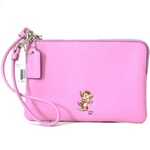 코치 멀티 파우치 COACH 베이스 맨 코너 지퍼 멀티 리스트렛 파우치 iPhone 케이스 마시멜로 64934[브랜드 신품 생일 선물 정규 여성 안심 보증 선물 10배 OUTLET 포장 당일 발송 대인 무료]