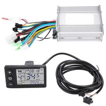 24V 36V 48V 60V 450W 500W 1000W 전기 자전거 스쿠터 컨트롤러 LCD 디스플레이 패널 전자 자전거 브러시리스 컨트롤러 키트 전자 자전거 부품, 1개, 08 24V 450W 9Tubes, 한개옵션1