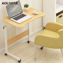 이동식 리프트 침대 사이드 테이블 홈 노트북 테이블, 4