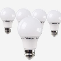 LED 전구 램프 벌브 볼구 볼전구 주광색 주백색 전구색 8W 10W 12W 비츠온(5개입), LED 일신비츠온 벌브 12W