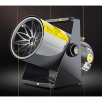 농업용전기온풍기 히터 대형 공장용 온풍기 공업용 팬, 5kw220v 업그레이드 공기스위치연결필요