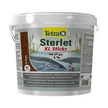 Tetra Pond Sterlet Sticks - 정원 연못 살아있는 Sterlets 및 철갑상어를 위한 푸드 스틱, XL 스틱 5리터