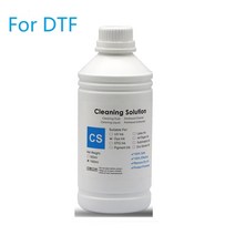 DTF 잉크 클리너 청소 솔루션 액체 직접 전송 필름 프린터 프린트 헤드 튜브, 1000ML