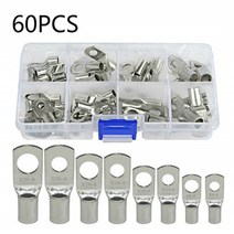 공구HX-50B 케이블 압착 펜치 6- 50 mm2 AWG 8 - 1/0 러그 자동차 구리 링 터미널 클램퍼에 적합, [06] 60Terminals (copper)