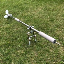 전기 선외기 보트 선박용 엔진 추진기 모터 프로펠러 선외 리튬 배터리 핸드 헬드 프로펠러 풍선 고무 플라스틱 교수형 드릴 패들, 36vf 전기 드릴 + 스러스터 + 클램프