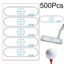 골프 클럽 테이프 스티커 아이언 우드 드라이버 타점 훈련 스윙연습, 19 4Pack Blue Putter