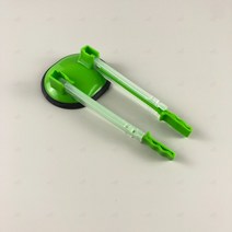 지퍼백 홀더 그린 비닐 봉투 음식 간편 담기 지지대 소분 벌리개 높이 조절