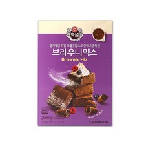 백설 브라우니 믹스 320g x 20개입 박스상품