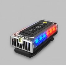 휴대용LED 초미니경광등 / 나이트가디언 W L 무단금지휀스 연속형 시선유도봉 체결너트(소켓) 탄력봉 차선규제봉 둥근 시선유도봉 유도봉 주차관리 차선유도 차량차단 지역정리