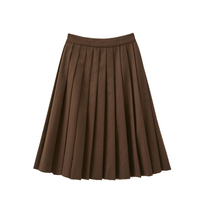 무디디 Long pleats skirt