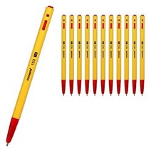 모나미 153 볼펜 1.0mm, 적색, 12개