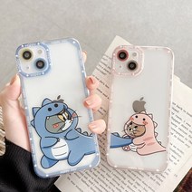 귀여운 캐릭터 디자인 일러스트 투명 커플 휴대폰 케이스/카메라보호/슬림/심플/갤럭시 M53 M33 M23 A53 A13 A32 A22 A12 A30 와이드6 버디2 점프2 퀀텀3