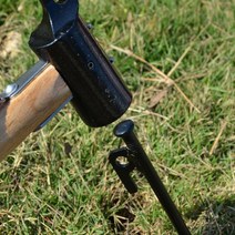 컴퍼니 장박 강풍 타프콜팩 강철캠핑팩 40cm 4p 캠린이 팩다운 태풍 159