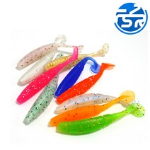 AfishLURE 축광 루어웜 5cm 15개입 볼락 우럭 전갱이, Green(축광), 1g
