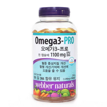 코스트코 프로 오메가3 웨버네츄럴 DHA+EPA 비타민D 중성지질 혈행 개선 혈관영양제, 1개