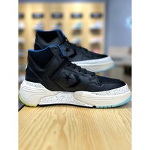 컨버스 웨폰 CX 블랙 클라우드크림 미드탑 캔버스화 172194C