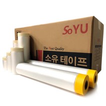 소유 커버링테이프 비닐 보양 페인트 테이프 650~2400mm 1BOX, 50개입
