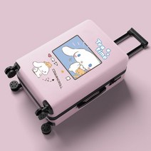 산리오 시나모롤 쿠로미 기내반입 어린이 소형 하드 캐리어 20 22 24 26 28 인치