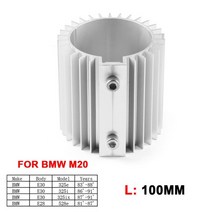 미션쿨러 오토 미션쿨러어댑터 Bmw m10 m20 엔진 오일 필터 쿨러 방열판 커버 캡 알루미늄 쿨러 케이스, bmw m20 용 슬리버