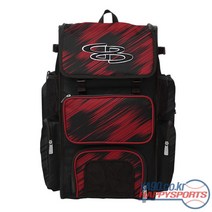 [Boombah] 붐바 슈퍼 백팩 스크래치 (블랙/레드) FD9021-3008 B/RD